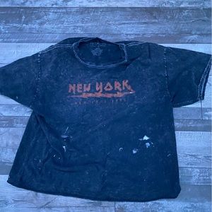 Black New York, 1990 Fifth Sun large T-shirt